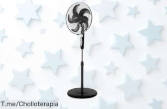Ventilador Orbegozo con mando y oscilante aire fresco en toda la habitación precio loco descuento brutal corre que vuelan estas ofertas únicas jamás vistas