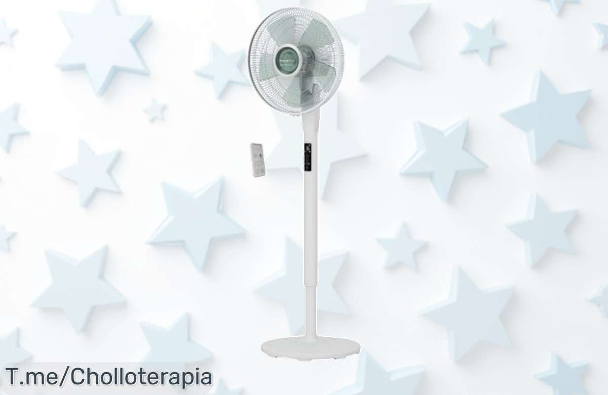 Ventilador Rowenta turbo silence extreme+ con motor effitech potente y silencio brutal 16 velocidades mando a distancia super chollo descuento nunca visto aprovecha ya precio de ganga