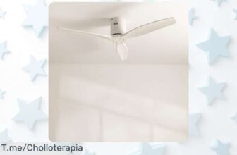 Ventilador de Techo Silencioso a Precio Loco: 6 velocidades para un frescor impresionante en cualquier época ¡No te quedes sin el tuyo, oferta limitada ya!