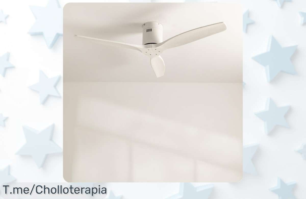 Ventilador de Techo Silencioso a Precio Loco: 6 velocidades para un frescor impresionante en cualquier época ¡No te quedes sin el tuyo, oferta limitada ya!