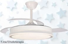 Ventilador de techo Pitijopo ultrasilencioso con luz regulable y control remoto descubre un descuento brutal que nunca viste aprovecha este super chollo ya antes que se agote