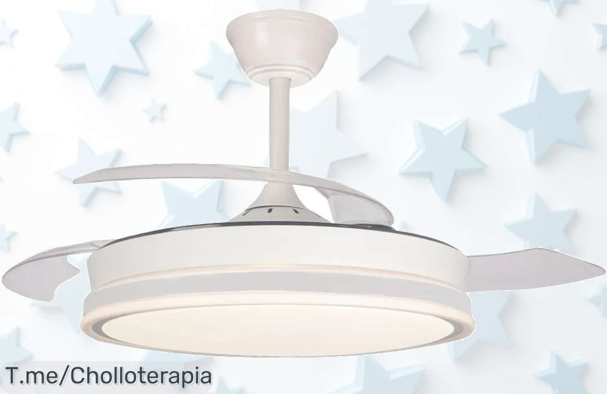 Ventilador de techo Pitijopo ultrasilencioso con luz regulable y control remoto descubre un descuento brutal que nunca viste aprovecha este super chollo ya antes que se agote