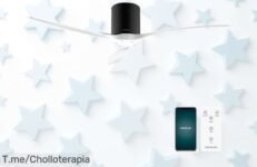 Ventilador de techo súper potente y silencioso con Wifi diseño resistente ideal para interior exterior precio loco descuento brutal oferta nunca vista ¡no pierdas este super chollo!