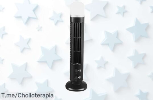 Ventilador de torre silencioso sin aspas con oscilación 90 grados para aire fresco y seguridad máxima precio loco oferta nunca vista ¡aprovecha ya este descuentazo limitado!