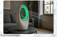 Ventilador sin aspas mixury potente y súper silencioso con control táctil luces led y temporizador precio de ganga descuento brutal ¡aprovecha este super chollo ya!