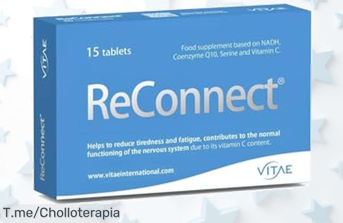 Vitae ReConnect con NADH y CoQ10 potencia tu energía y concentración en un precio loco nunca visto aprovecha este ofertón limitado ya es un super chollo