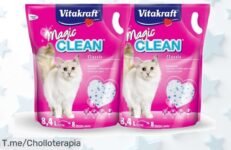 Vitakraft arena de sílice para gatos 2x8,4L ultra absorbente con control de olores por horas un ofertón con descuento brutal y precio de ganga ¡compra ya que vuela!