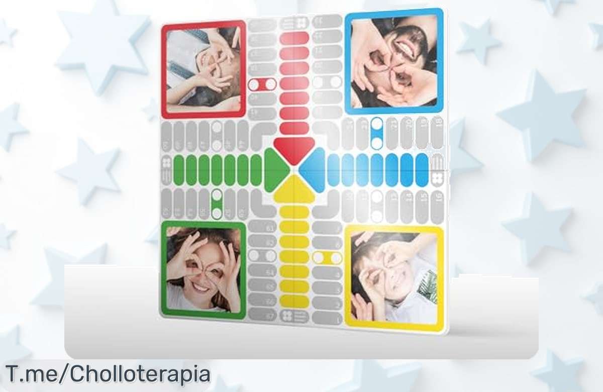 White board game parchís personalizado con imágenes únicas y materiales premium súper chollo a precio loco disfruta la diversión y compra ya esta oferta nunca vista antes