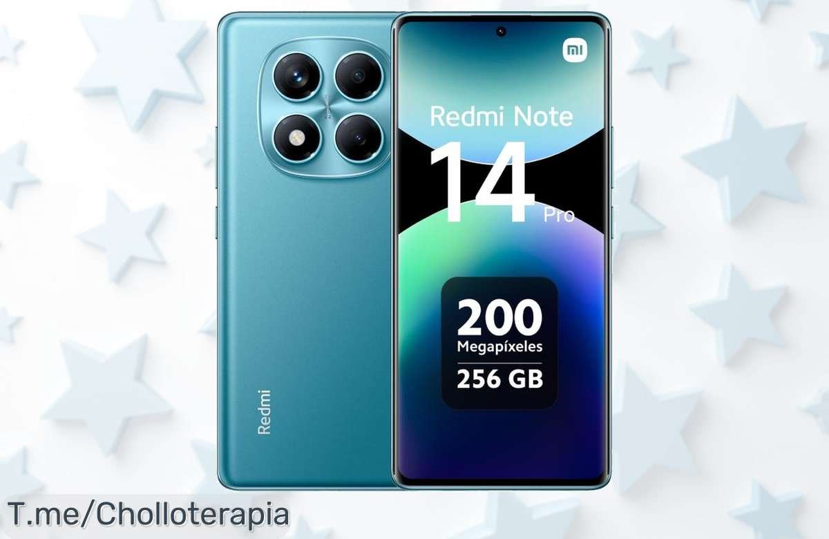 Xiaomi Redmi Note 14 Pro con cámara brutal de 200MP y pantalla AMOLED120Hz a precio loco disfruta batería enorme y carga turbo aprovecha este ofertón limitado ¡corre que vuela!