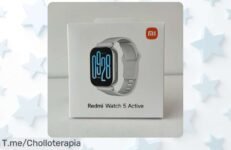Xiaomi Redmi Watch 5 Active blanco con tecnología top y notificaciones al instante precio loco nunca visto super chollo que vuela no pierdas este ofertón compra ya antes de que se acabe
