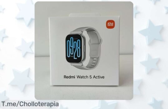 Xiaomi Redmi Watch 5 Active blanco con tecnología top y notificaciones al instante precio loco nunca visto super chollo que vuela no pierdas este ofertón compra ya antes de que se acabe