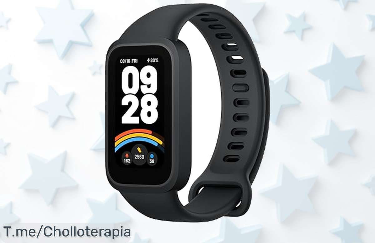 Xiaomi Smart Band 9 Active con pantalla súper rápida y batería para 18 días el super chollo con descuento brutal que no volverás a ver compra ya antes de que se acabe
