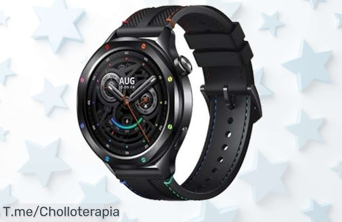 Xiaomi watch s4 bisel rainbow con pantalla súper vibrante y funciones inteligentes que facilitan tu vida a un precio loco nunca visto aprovecha este super chollo ya