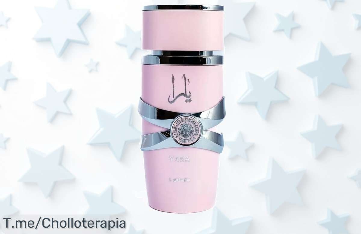 Yara Lattafa Oud perfume árabe de larga duración con descuento brutal precio loco y super chollo único corre que vuelan estas ofertas nunca vistas no te lo pierdas