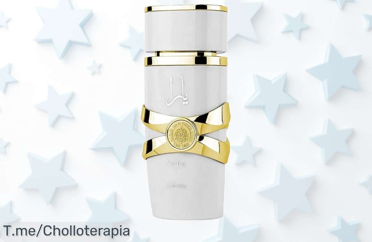Yara Moi Blanco 100 ml de Lattafa mujer con dulce fragancia floral en un precio loco y descuento brutal ¡un super chollo nunca visto para sentirte única hoy mismo corre que se agota!