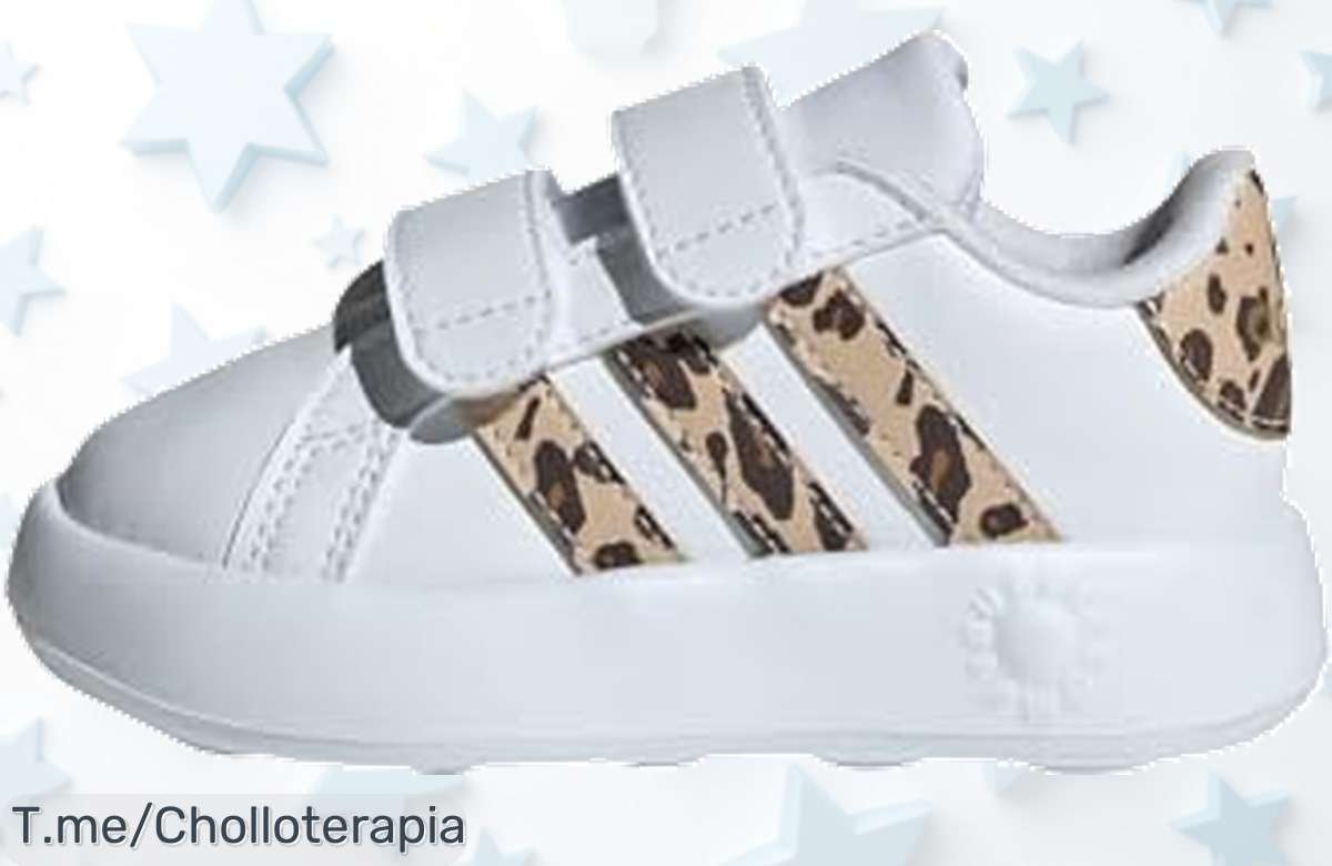 Zapatillas Adidas Grand Court 2.0 para peques con diseño top y suela dura un super chollo de descuento brutal que vuela rápido compra ya este ofertón único y limitado
