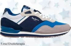 Zapatillas Pepe Jeans London Link M resistentes y perfectas para correr con un descuento brutal nunca visto aprovecha este super chollo precio loco y oferta limitada