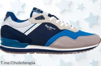 Zapatillas Pepe Jeans London Link M resistentes y perfectas para correr con un descuento brutal nunca visto aprovecha este super chollo precio loco y oferta limitada