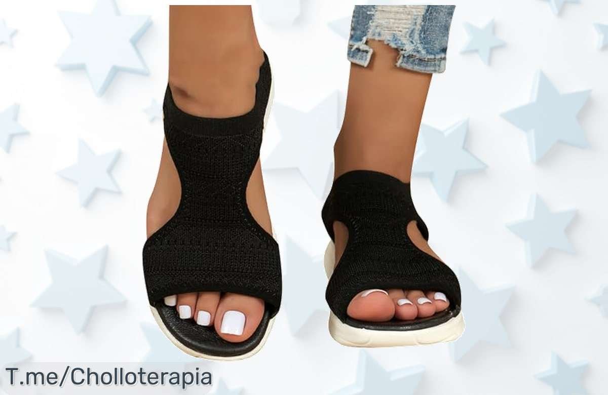 Zapatillas y sandalias verano mujer punta abierta super ligeras para paseos descuento brutal nunca visto precio de ganga corre por las tuyas ya oferta limitada