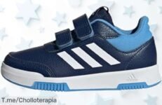 Zapatos Adidas Tensaur para peques con suela que no marca aprovecha este descuentazo brutal ahora y consigue un súper chollo que vuela sin precio de ganga espera ya