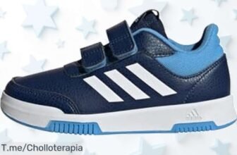 Zapatos Adidas Tensaur para peques con suela que no marca aprovecha este descuentazo brutal ahora y consigue un súper chollo que vuela sin precio de ganga espera ya