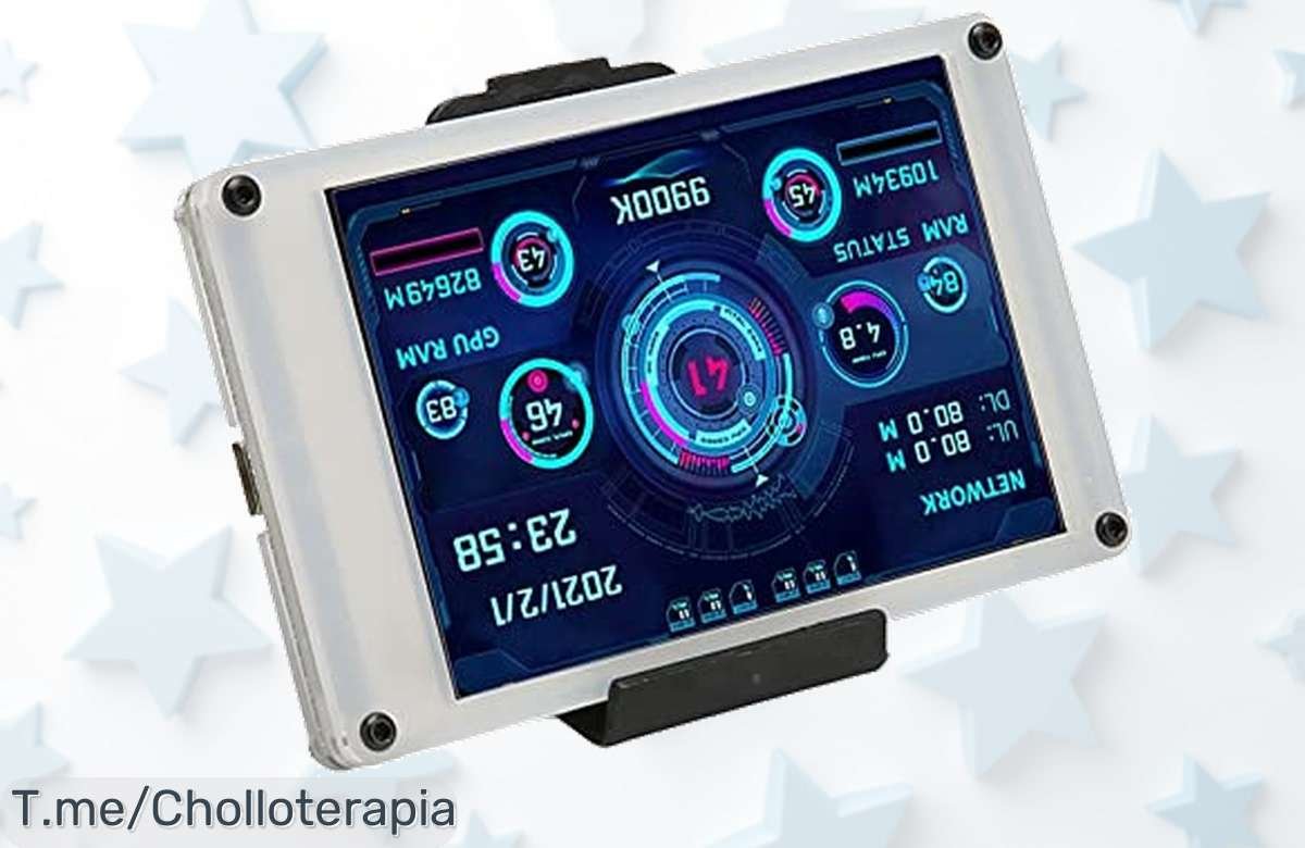 Zunate monitor CPU con pantalla IPS súper clara y personalizable chollazo único precio loco nunca visto aprovecha este ofertón limitado ¡compra ya tu descuento brutal!