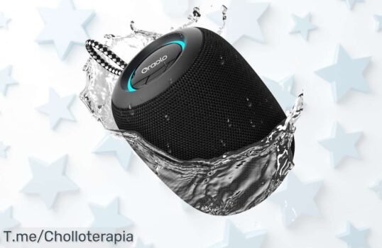 altavoz bluetooth portátil con sonido brutal 15w y luces rgb precio loco oferta nunca vista disfruta 30 horas sin parar super chollo limitado actúa ya