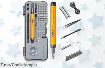 destornillador eléctrico 92 en 1 con puntas magnéticas súper resistentes el ofertón que necesitas para arreglar todo tu casa ahora con descuento brutal ¡aprovecha este precio loco antes que desaparezca!