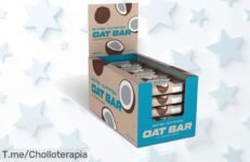 disfruta las barritas de avena scitec con sabor a coco real un ofertón con precio loco para energía rápida aprovecha ya este descuento brutal antes que se agote