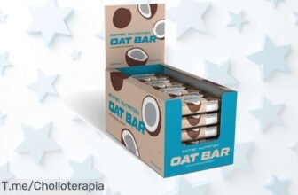 disfruta las barritas de avena scitec con sabor a coco real un ofertón con precio loco para energía rápida aprovecha ya este descuento brutal antes que se agote