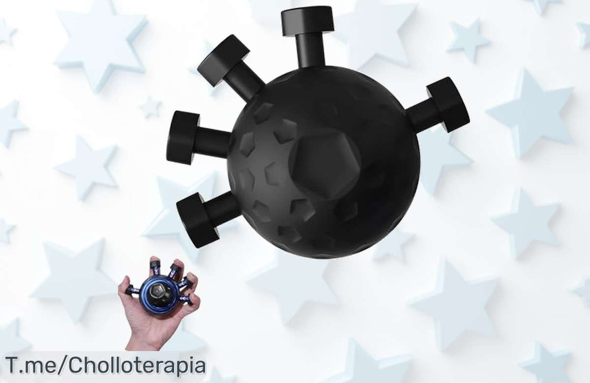 entrenador de fuerza manos imbatible con agarre silicona resistencia ajustable fortalece dedos y antebrazo súper chollo nunca visto adquiere ya este ofertón precio loco limitado corre rápido