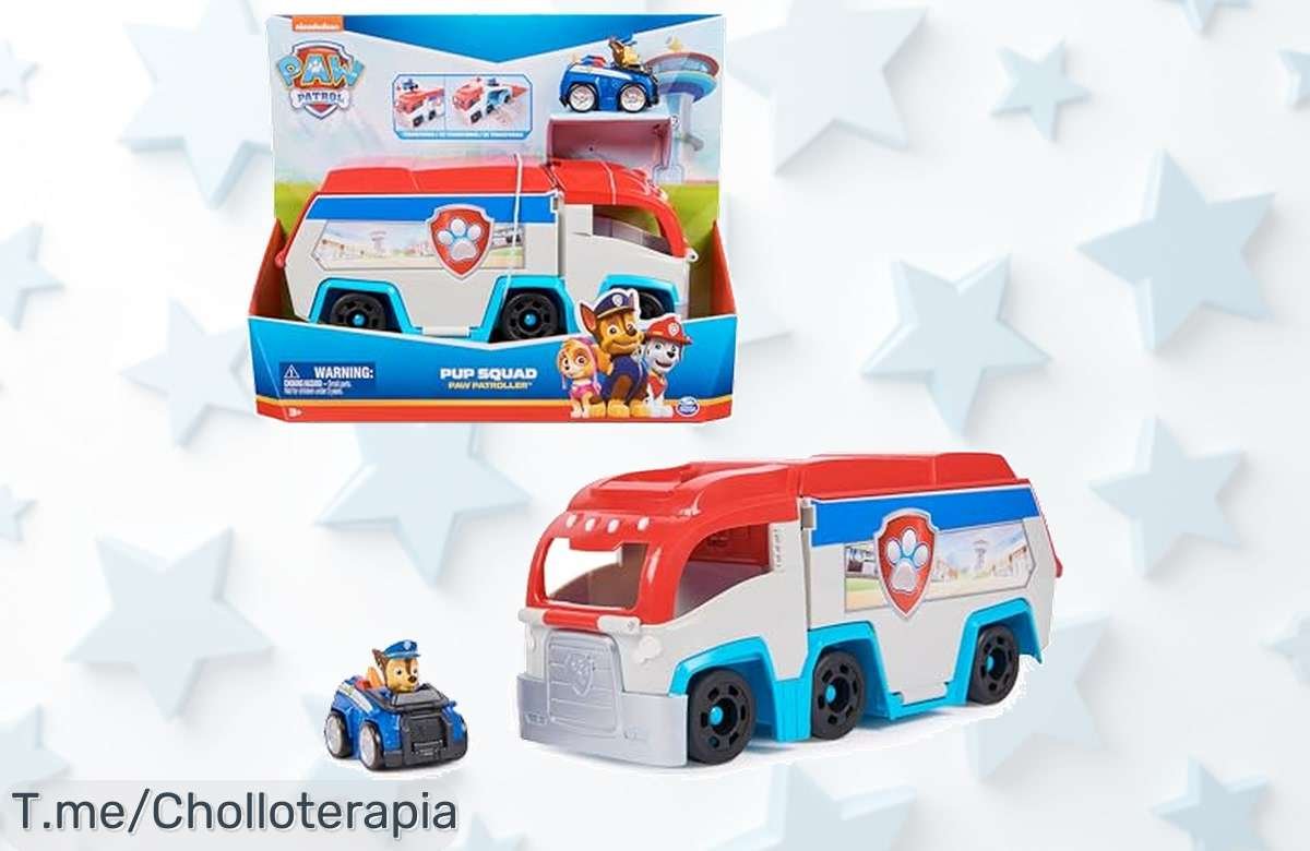pack patrulla canina paw patroller transformable con chase y coches lanza diversión sin fin a precio loco aprovecha este ofertón límite solo hoy corre antes que se agote