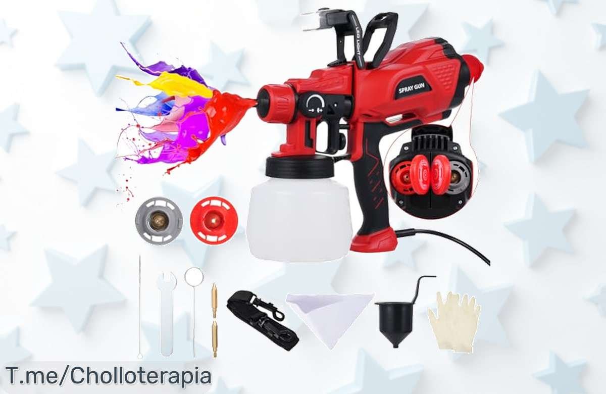 pintar con precisión nunca fue tan fácil aprovecha este ofertón de tres boquillas y modos únicos en precio loco ¡aprovecha ya antes que se acabe!