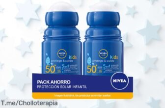 protege la piel de tus niños con nivea sun fp 50+ roll on pack de 2 un súper chollo con descuento brutal nunca visto precio loco oferta limitada ¡corre y aprovecha ya!