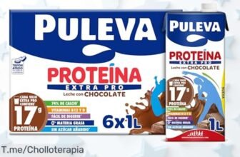 puleva proteína extra pro chocolate en pack 6x1L con súper vitaminas y saborazo sin culpa a precio loco aprovecha este descuento brutal nunca visto antes oferta limitada ¡corre!