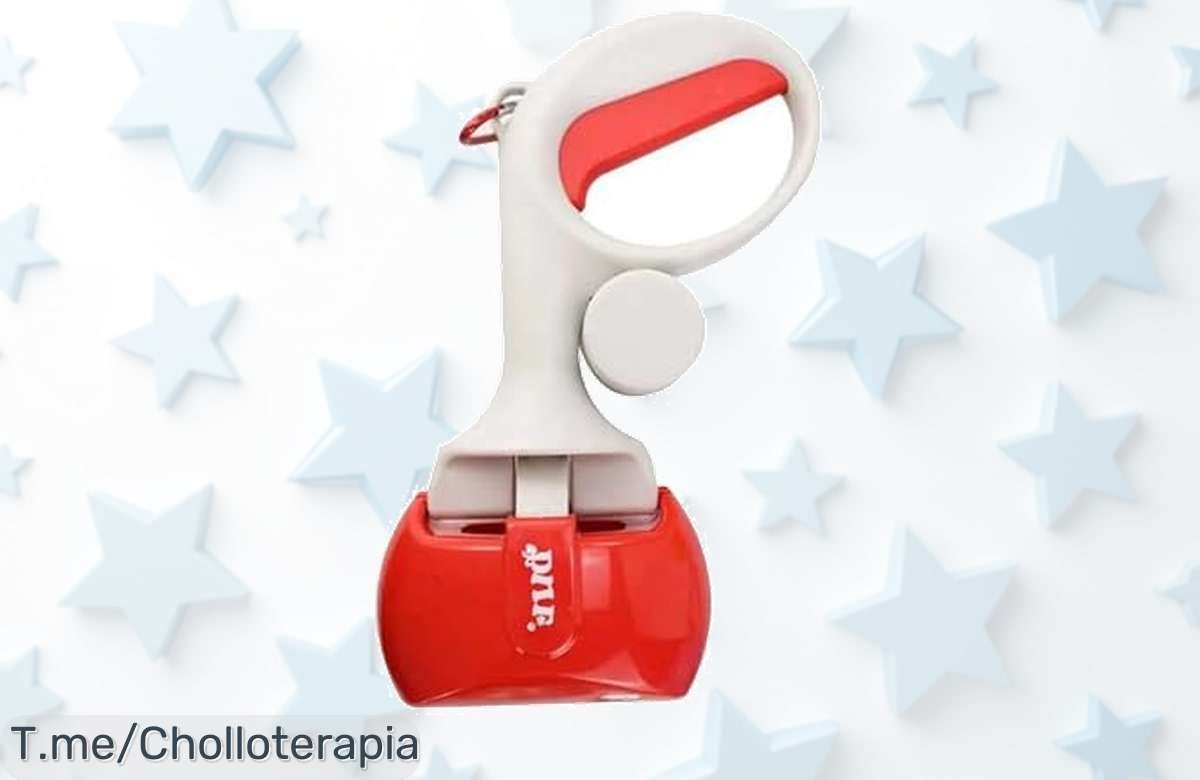 recogedor portátil sin contacto súper compacto con descuento brutal precio de ganga único no esperes más oferta limitada corre ya super chollo