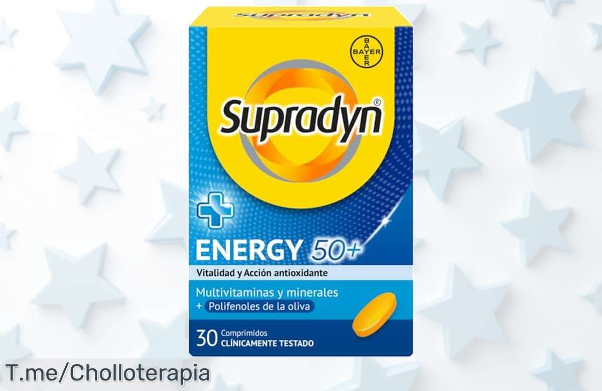 supradyn energy 50+ con antioxidantes y vitaminas esenciales a un precio loco para recargar energía mente activa ¡aprovecha este super chollo ya antes que desaparezca!