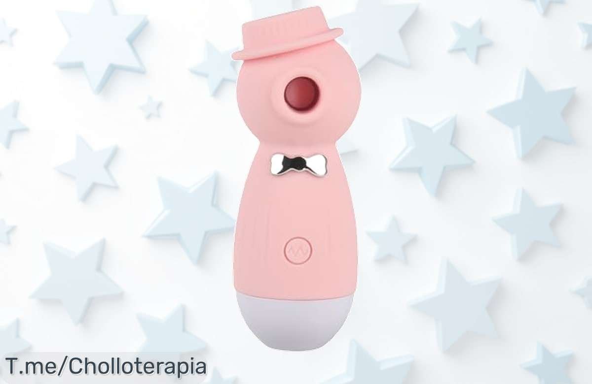 vibrador para clítoris con 10 modos de succión silencioso y resistente al agua disfruta un placer único a precio loco aprovecha este ofertón nunca visto antes corre que vuelan las unidades