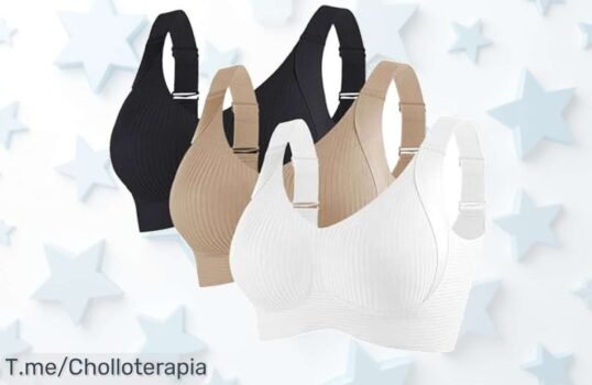 3 piezas sujetador deportivo talla grande sin aros con relleno soporte alto impacto y transpirable super chollo con descuento brutal nunca visto corre que vuelan