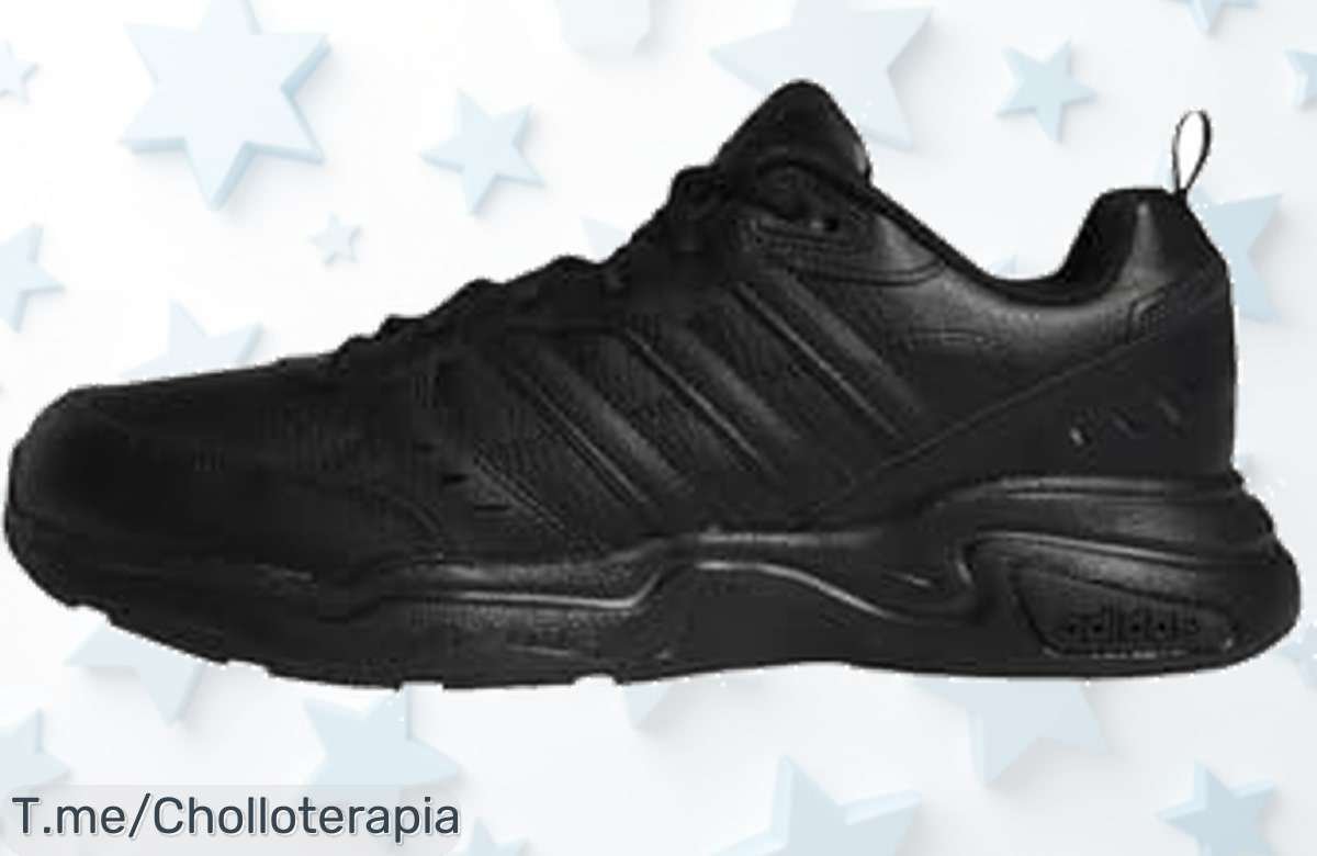 Adidas Strutter para hombre con suela antideslizante y refuerzos que duran una vida aprovecha este ofertón nunca visto con descuento brutal diseño clásico precio loco limitado actúa ya