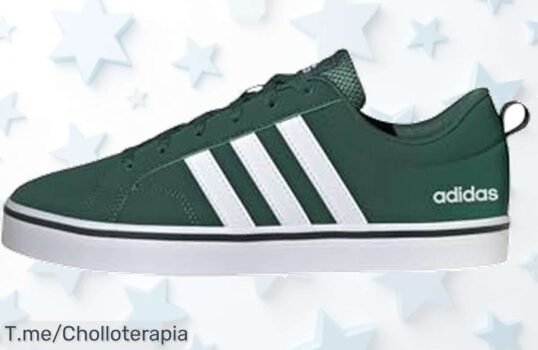 Adidas VS Pace 20 unisex en collegiate green con suela ultra resistente precio loco y descuento brutal llevate este super chollo antes de que se agote oferta nunca vista actúa ya