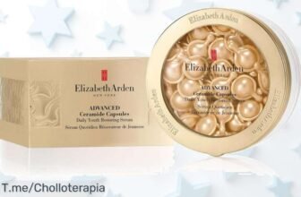 Advanced cápsulas de sérum con ceramidas y aceite de Tsubaki efecto antiedad triple mejora la piel ahora a un precio loco nunca visto aprovecha este super chollo ya