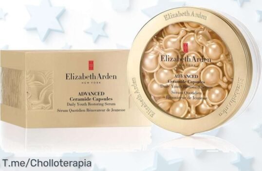Advanced cápsulas de sérum con ceramidas y aceite de Tsubaki efecto antiedad triple mejora la piel ahora a un precio loco nunca visto aprovecha este super chollo ya