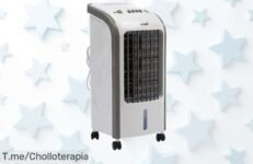 Aire acondicionado portátil 3 en 1 sin tubo ni control con tanque de 4L disfruta un super chollo con descuento brutal ¡ofertón único corre que vuelan las unidades!