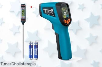 Alarma ajustable con seguridad máxima para evitar quemaduras o congelaciones aprovecha este súper chollo de descuento brutal por tiempo limitado no te lo pierdas