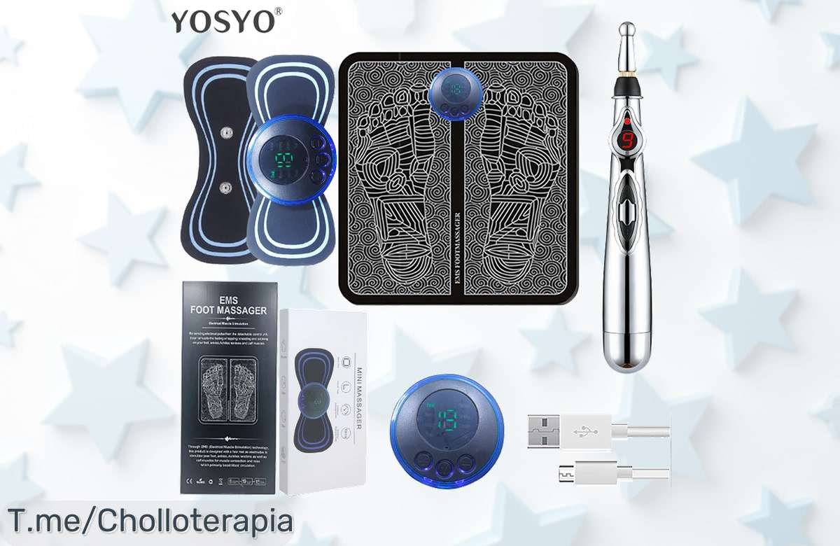 Almohadilla portátil con pluma de masaje para cuello y espalda alivia el dolor en segundos precio loco oferta única nunca vista compra ya antes que se agote