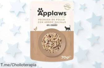 Applaws comida natural para gatos con pollo y arroz salvaje más proteína real ofrece pelaje espectacular y defensa top aprovecha este súper chollo precio loco ya