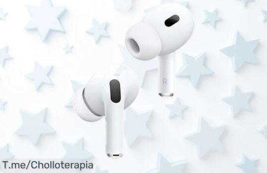Apple AirPods Pro 2 con cancelación brutal de ruido y audio espacial para que vivas el sonido más increíble aprovecha este ofertón único con precio loco que no volverá actúa ya