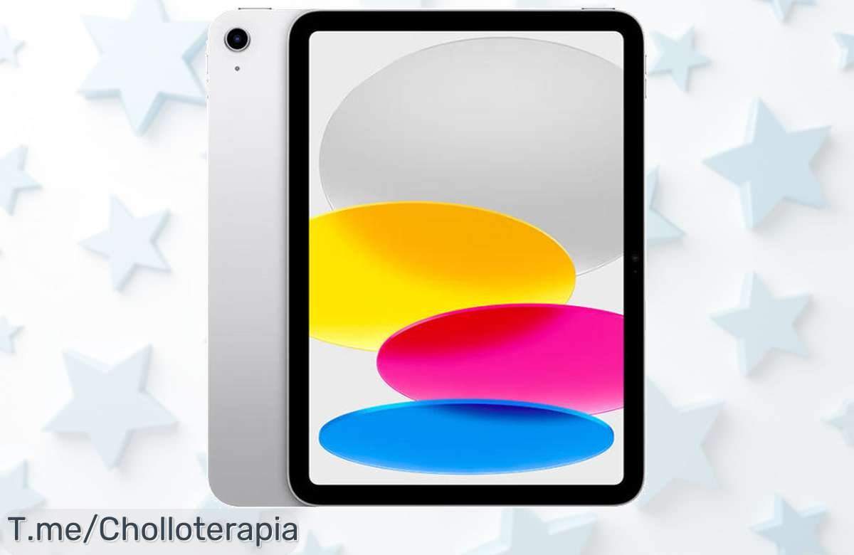 Apple iPad 10.ª generación con pantalla espectacular y espacio gigante a un precio loco nunca visto aprovecha este ofertón único antes que se agote rápido