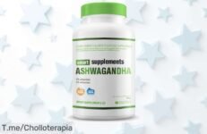 Ashwagandha 500mg cápsulas vegetales el super chollo para calmar estrés y recargar tu energía corre por este ofertón con un descuento brutal que nunca verás otra vez